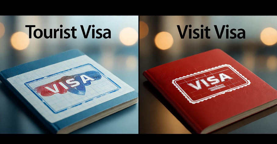 Difference Between Tourist Visa And Visit Visa