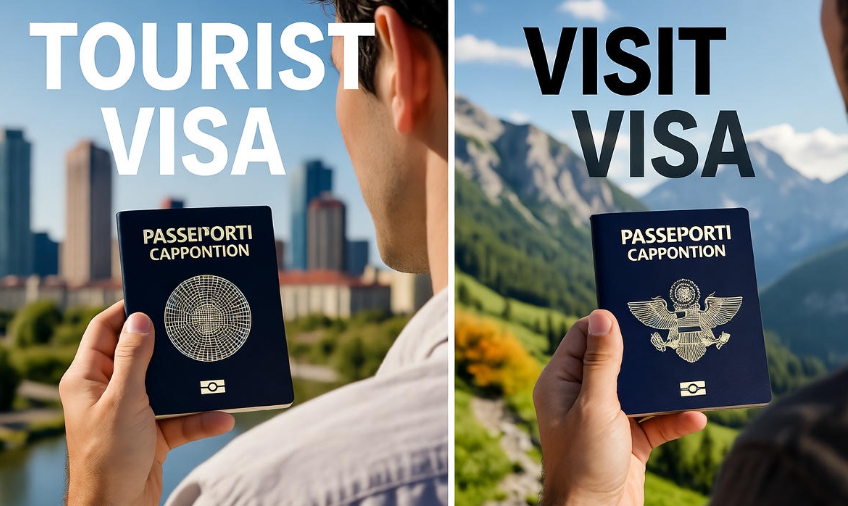 Difference Between Tourist Visa And Visit Visa